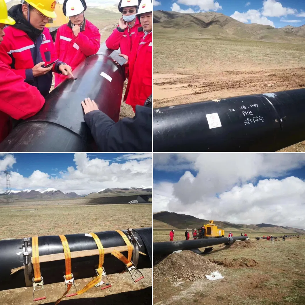 Banda de fusão elétrica de HDPE de 60 mm a 80 mm para juntas de tubos ondulados 2