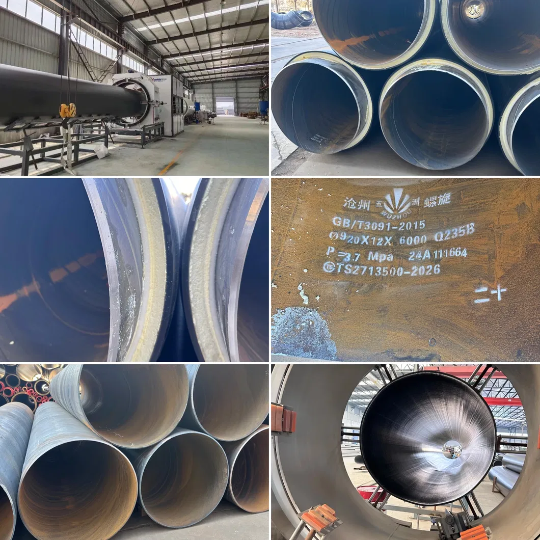 High-Efficiency Computerized HDPE Jacket Pipe Extrusion Line with Vacuum Calibration for Pre-Insulated Pipe Casing Production 5