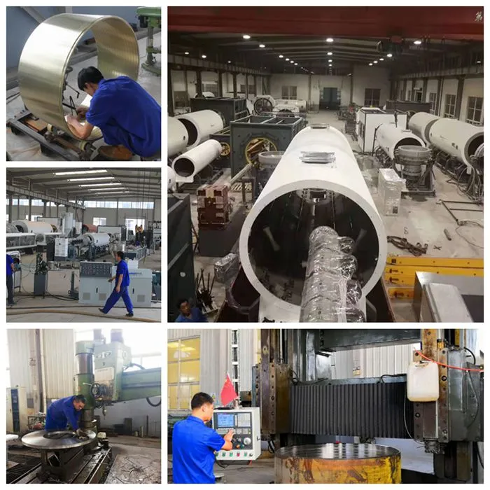 Computerized Control HDPE Outer Protective Pipe Production Line with Effective Thermal Insulation and Dust-Free Planetary Cutting 3