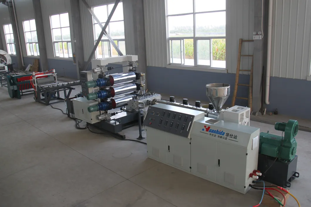 Computerized Heat Shrinkable Sleeve Production Line with 0.5-3mm Sleeve Thickness and Basic Film Extrusion Line 1