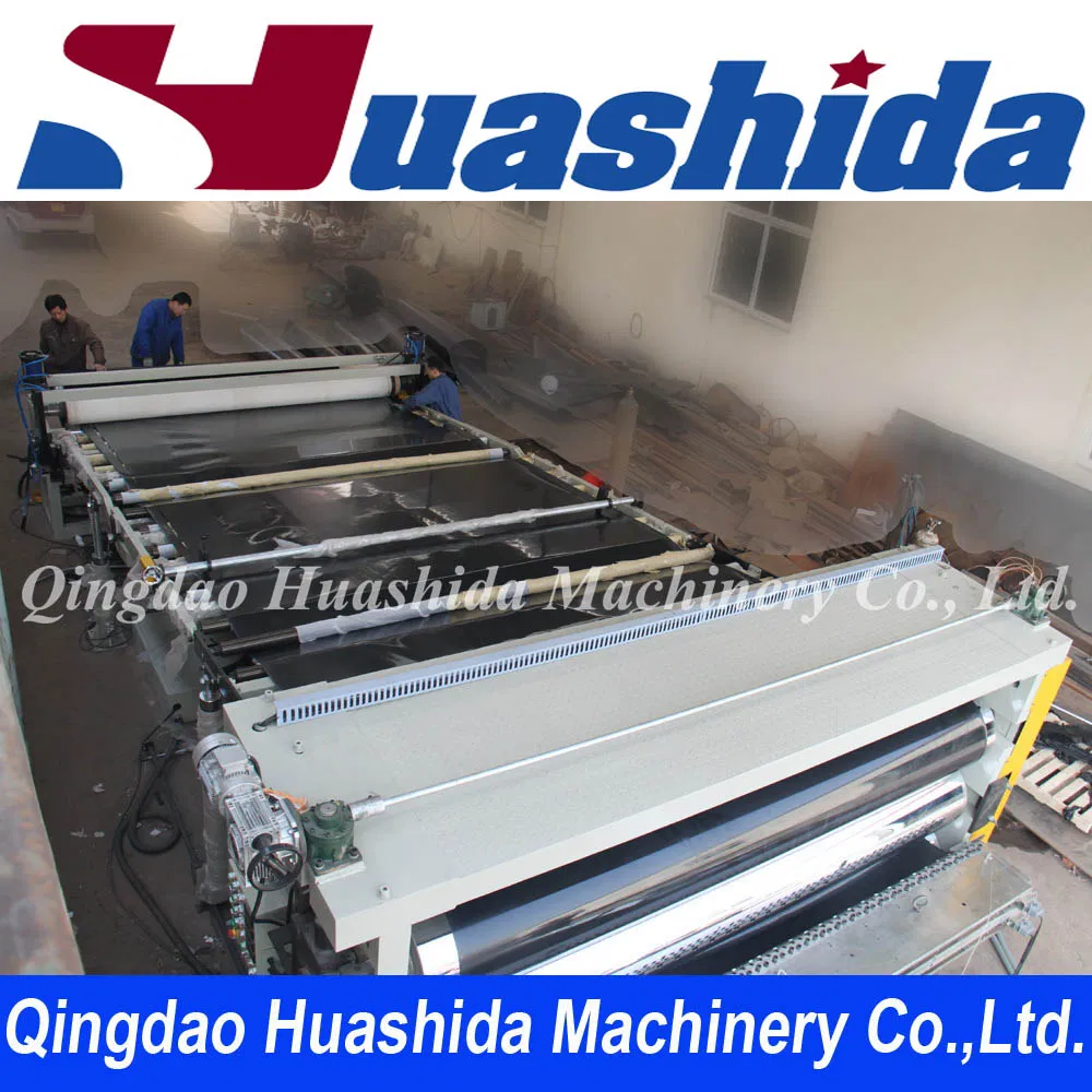HDPE Geo Membrane Film Extrusion Line with 0.1-3.0mm Film Thickness 8000mm Width and High Strength and Toughness 2
