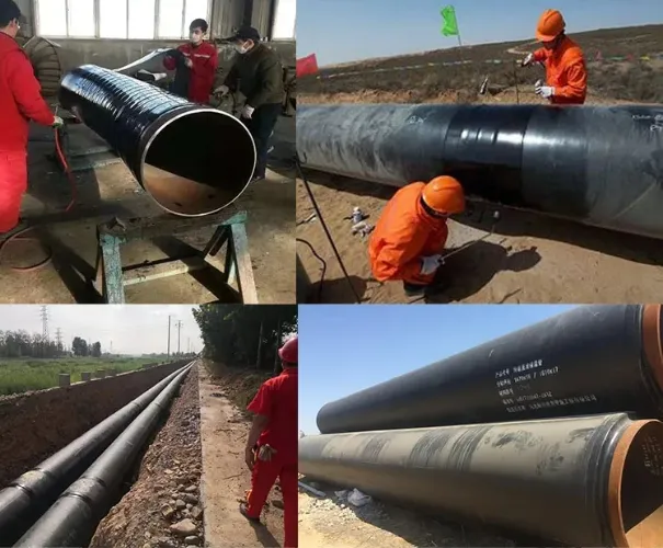 High-Performance 3LPE Coating Heat Shrinkable Sleeve for 450-650mm Pipeline Joint Closure Repair Protection 1