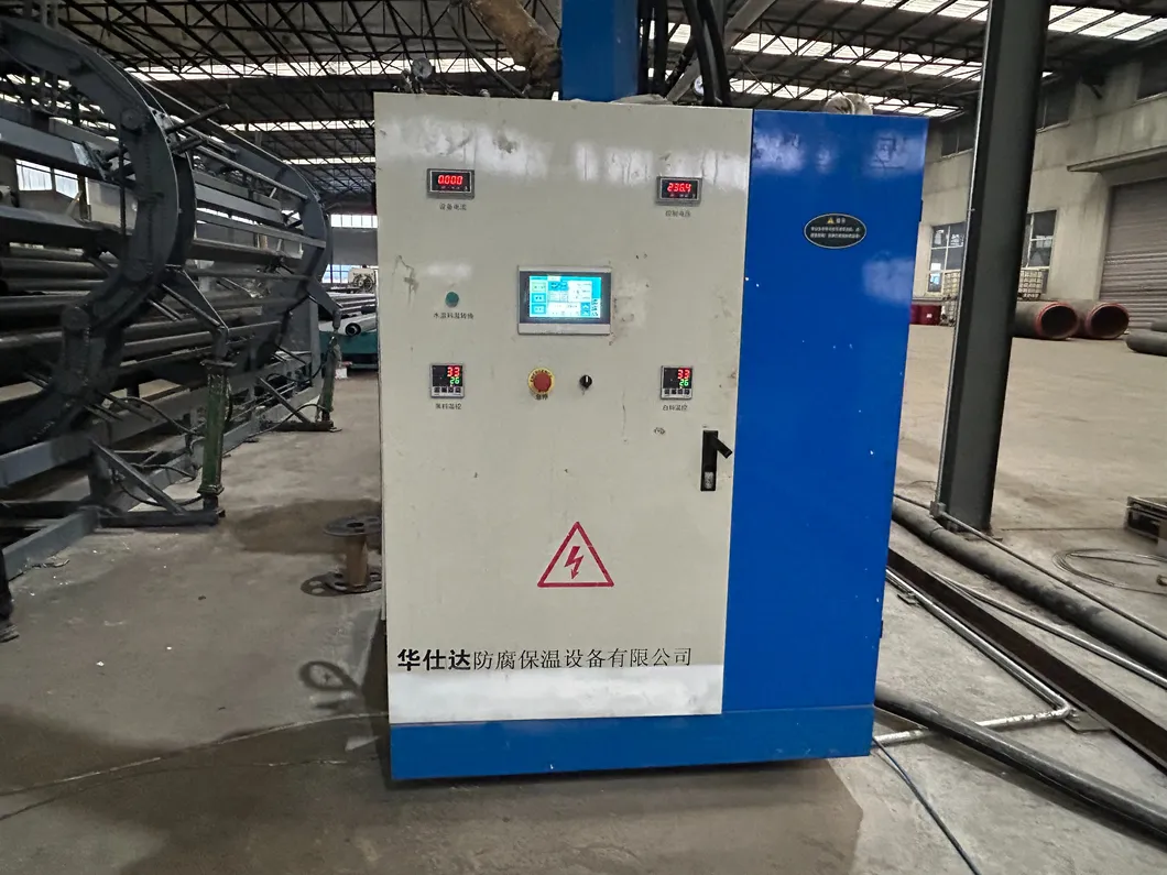 HDPE Jacket Pipe Extrusion Line for PU Foaming Pre-Insulated Pipes with Mechanical Protection and Waterproofing 3