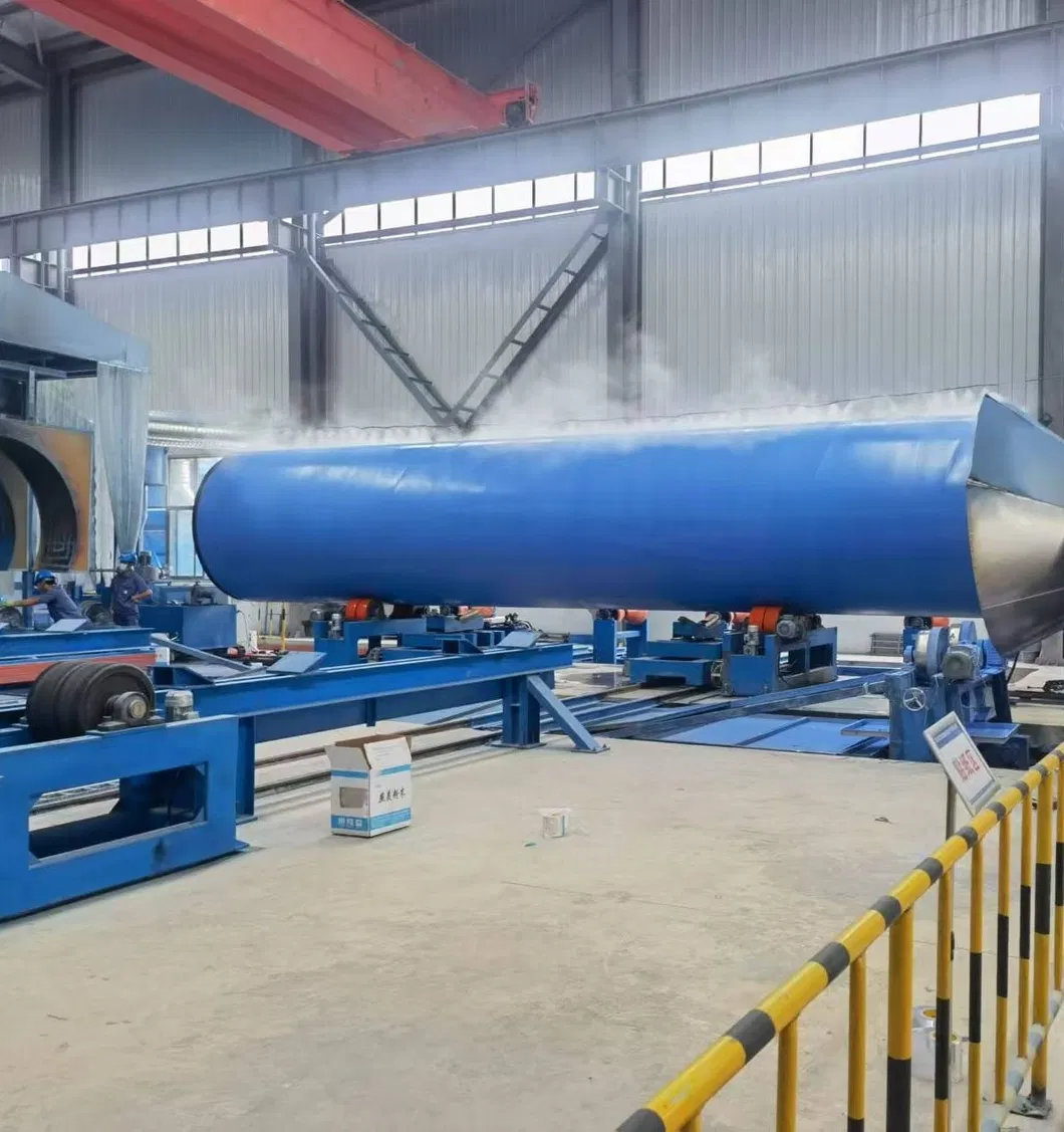 FBE Coating Machinery with PLC Control System and High Voltage Electrostatic Spray Gun for ≥Sa2.5 Clean Level Steel Pipe Coating 1