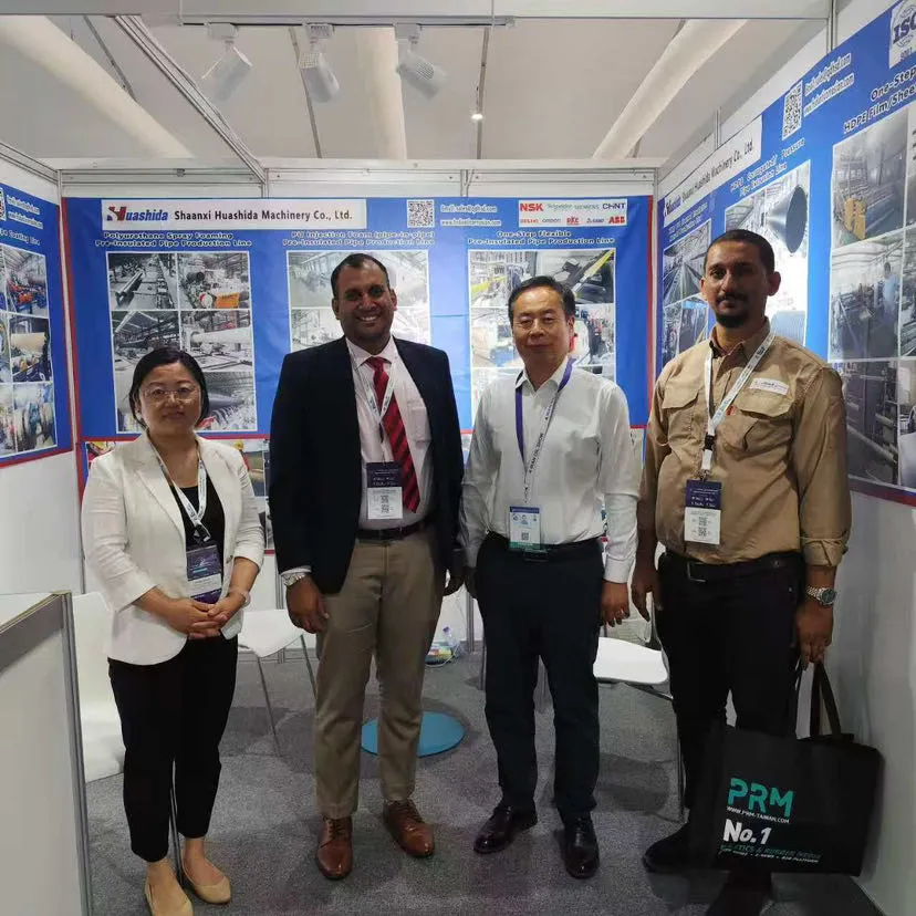 Intelligent Steel Pipe Internal and External Epoxy Anti-Corrosion Production Line Exported Globally 11