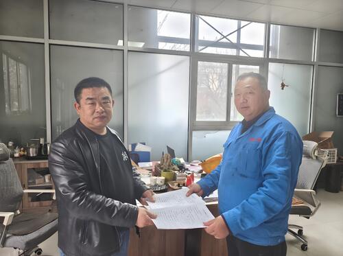 son şirket davası hakkında Liny ile 3PE anti-korozyon üretim hattı ve harici kumlama ve pas giderme hattı başarıyla imzalandı