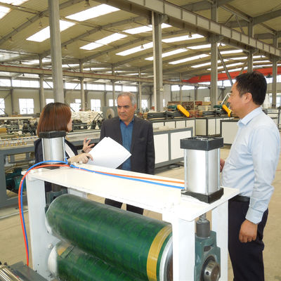 chất lượng  20-Year Plastic PE Sheet Geomembrane Film Extrusion Equipment Factory In China nhà máy sản xuất
