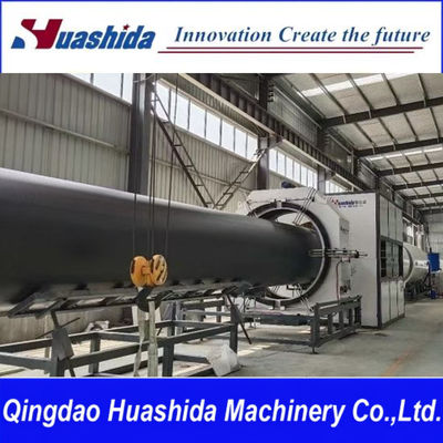 کیفیت  Pre-Insulated Pipe Plastic HDPE PE Jacket Casing Shell Pipe Extrusion Plant کارخانه
