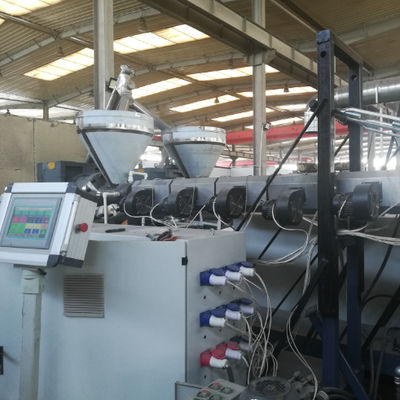Qualità  HDPE PP Single Layer Sheet And Electrothermal Fusion Tape Production Line fabbrica