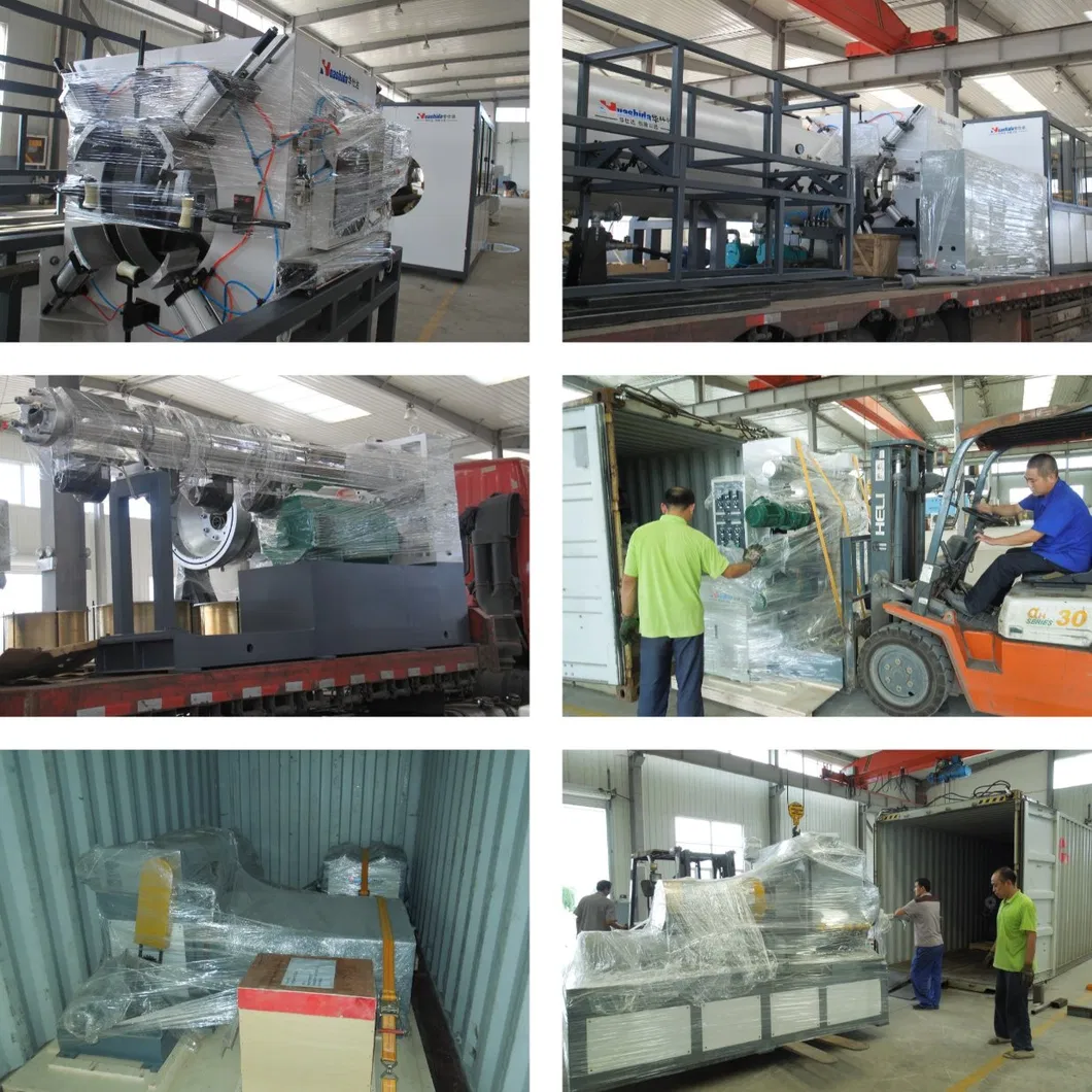PUR Spray PE Wrap Pre-Insulated Pipe Production Line for Energy Efficiency