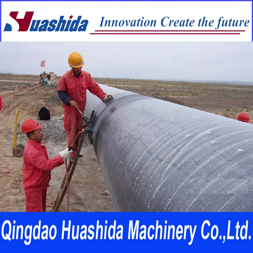 3PE/3-Layer PE/Polyethylene Steel Pipe External Anticorrosion Coating Line