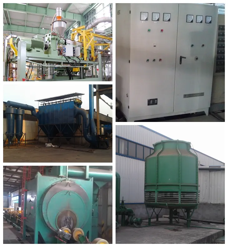 Steel Pipe Oil Gas Pipeline 3PE External Anticorrosion Vus Coating Machine