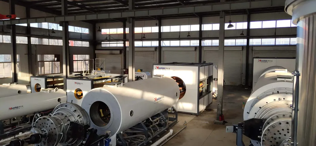 Pre-Insulated Pipe Plastic HDPE PE Jacket Casing Shell Pipe Extrusion Line