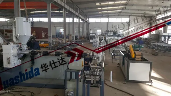 PP/HDPE Double Wall Corrugated Pipe Production Line