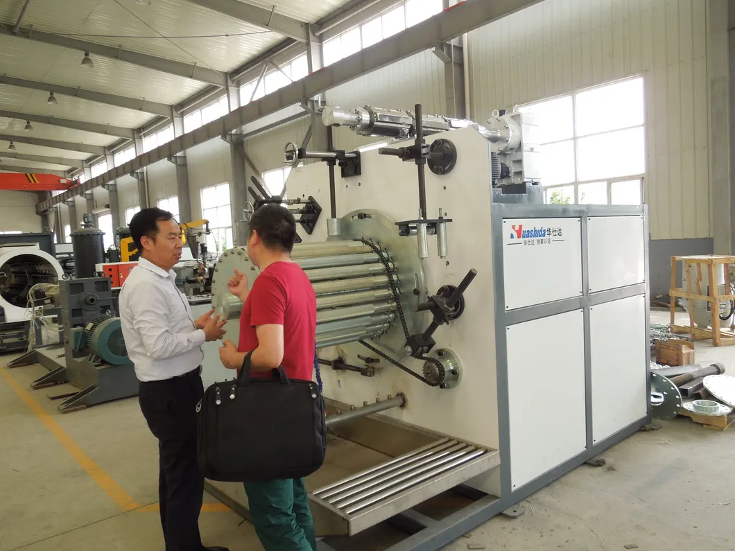 HDPE Structured Hollow Wall Corrugated Wall Pipe Extrusion Line