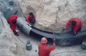 3lpe Coating Pipeline Field Joints 60/80c Cross-Linked Anticorrosion Heat Shrink Sleeve