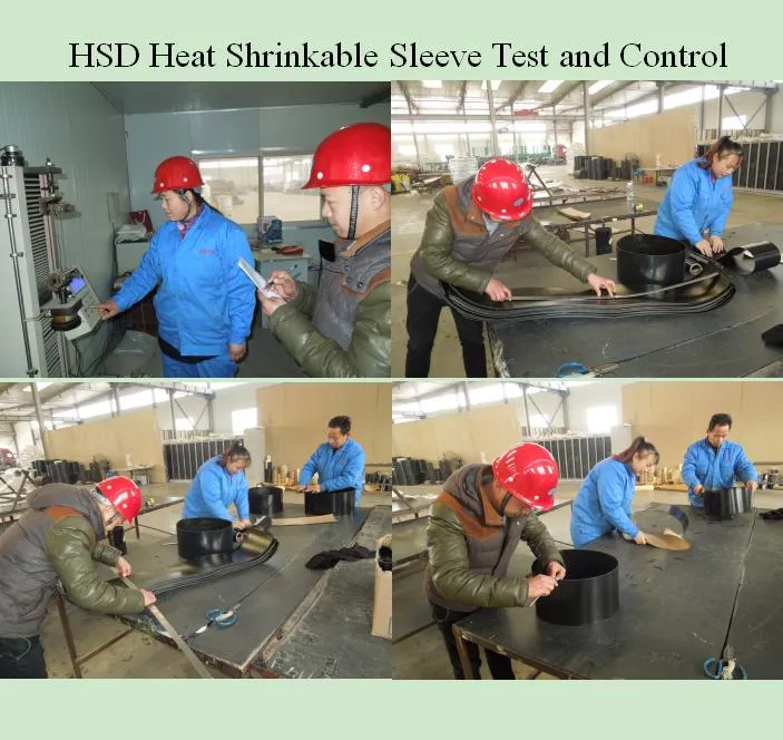 Heat Shrinkable Sleeve HSS for Oil and Gas Pipeline Field Joints