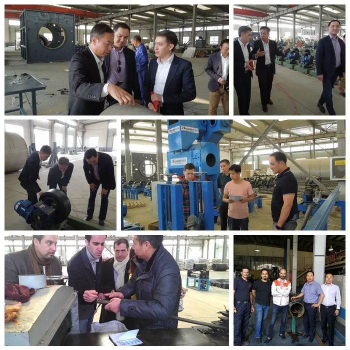 Steel Pipe External Internal 2lpe 3lpe Fbe Liquid Powder Epoxy Coating Line