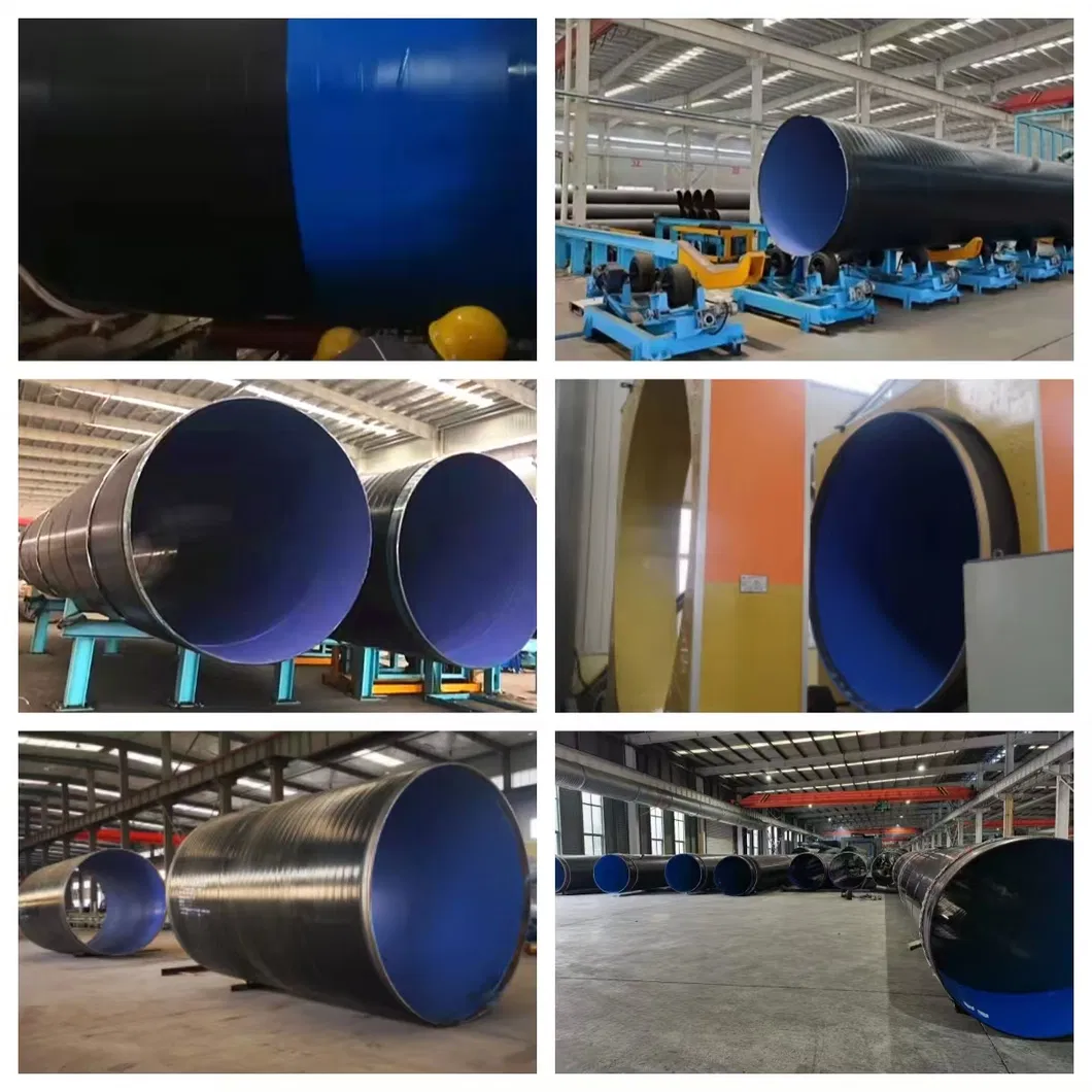 Steel Pipe 3lpe 3PE Fbe Vus Insulation Anticorrosion Coating Line