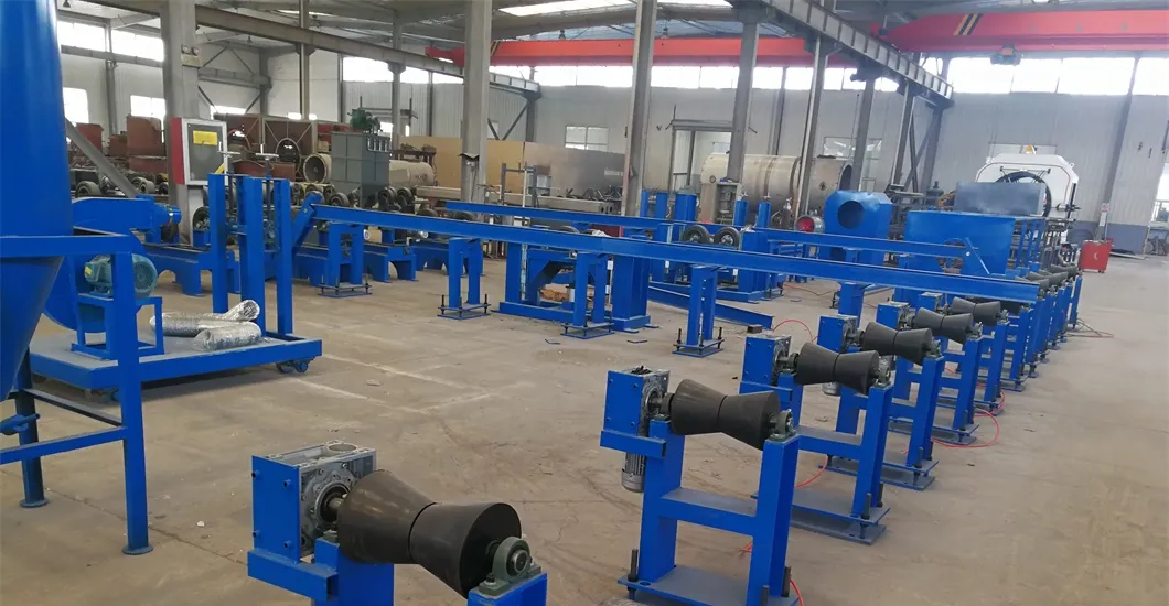 Steel Pipe O-Type Round Extrusion 3lpe 2lpe Fbe Coating Machine