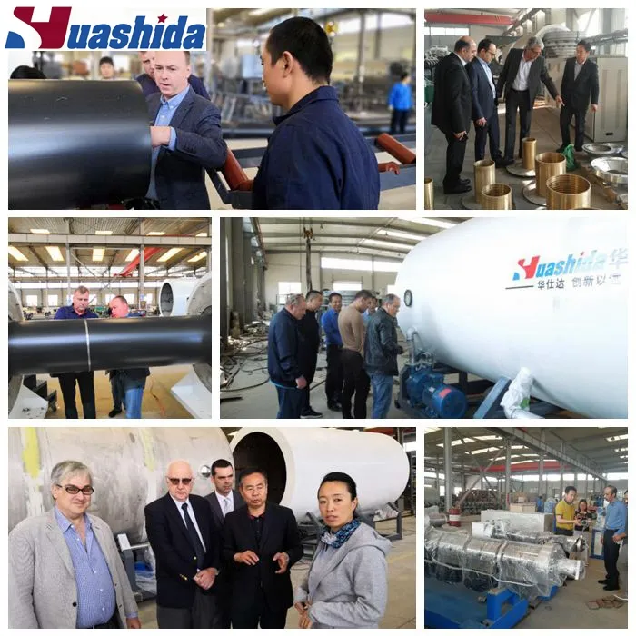 Rigid Ppu Pipe-in-Pipe Pre-Insulated Pipe Production Line