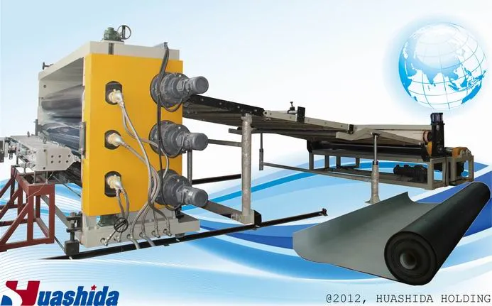 Waterproofing Coiled Material/Geo-Membrane Extrusion Production Line