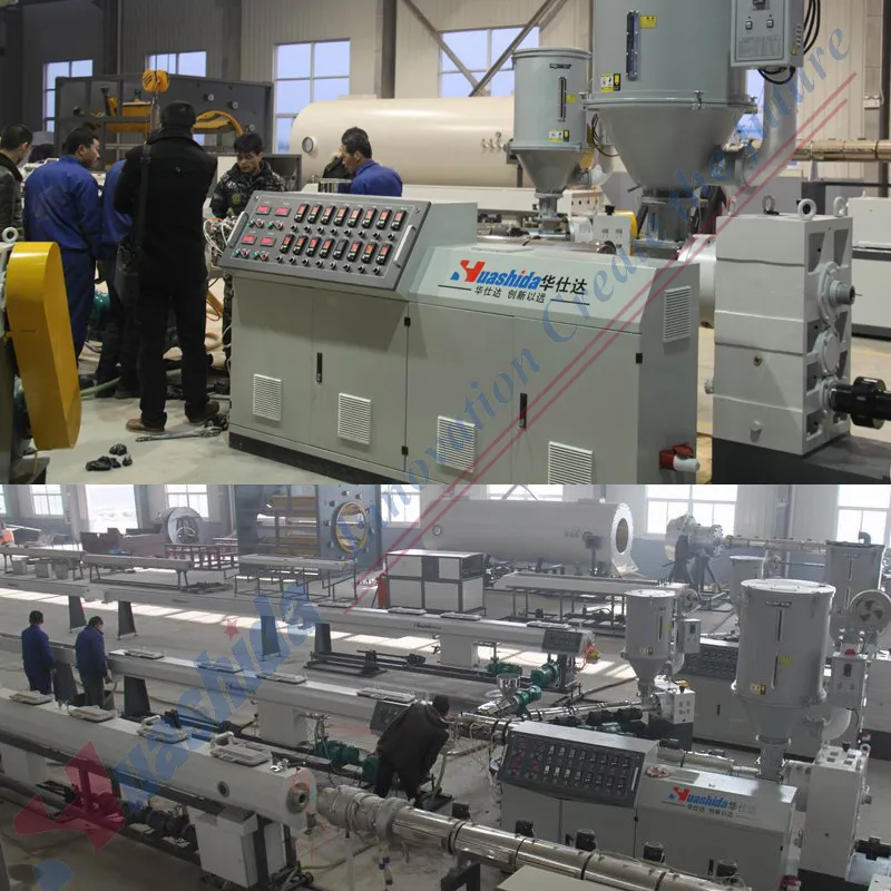 Plastic Machine HDPE Water Pipe Extruder Machine
