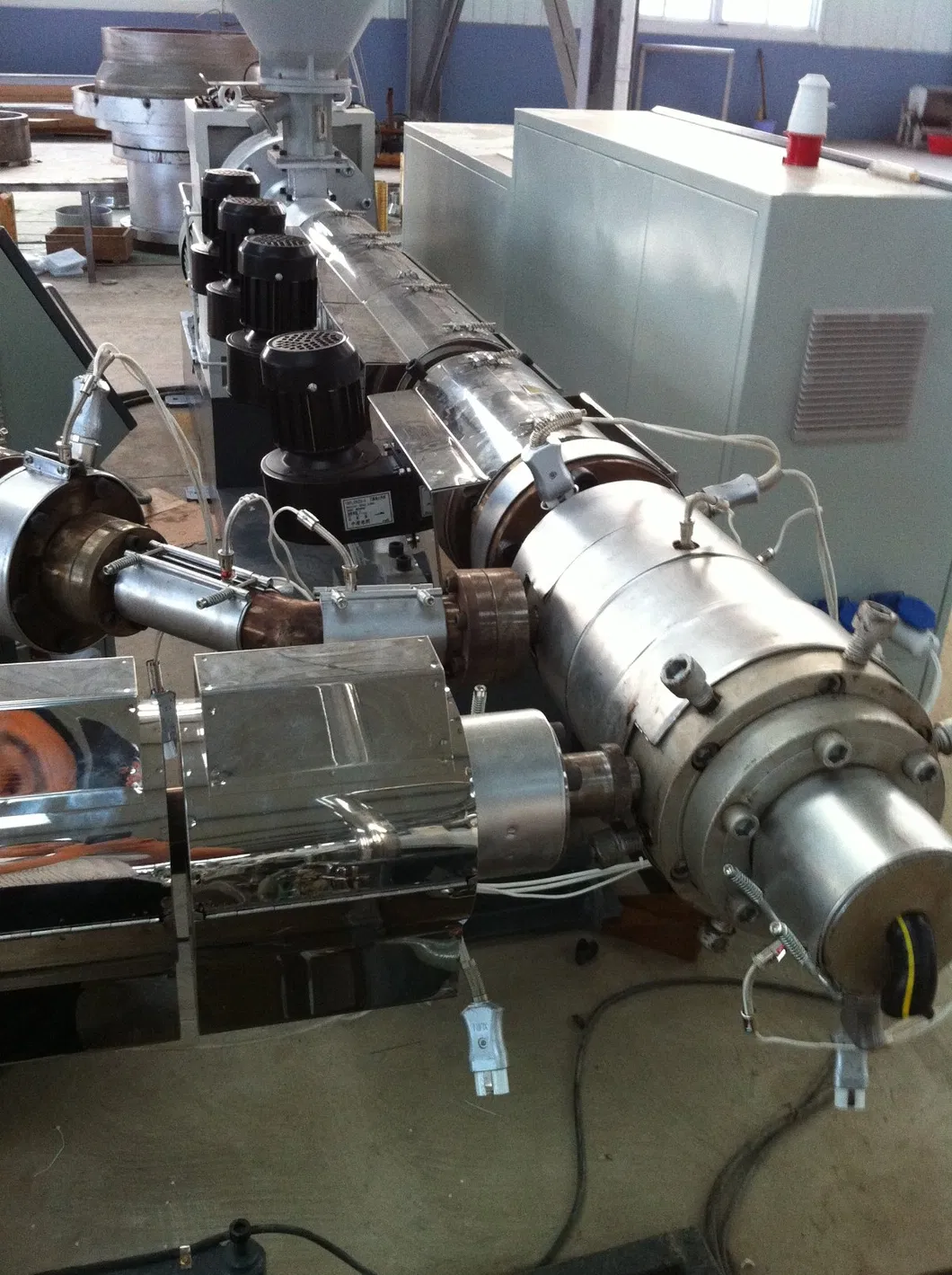 Plastic Machine HDPE Water Pipe Extruder Machine