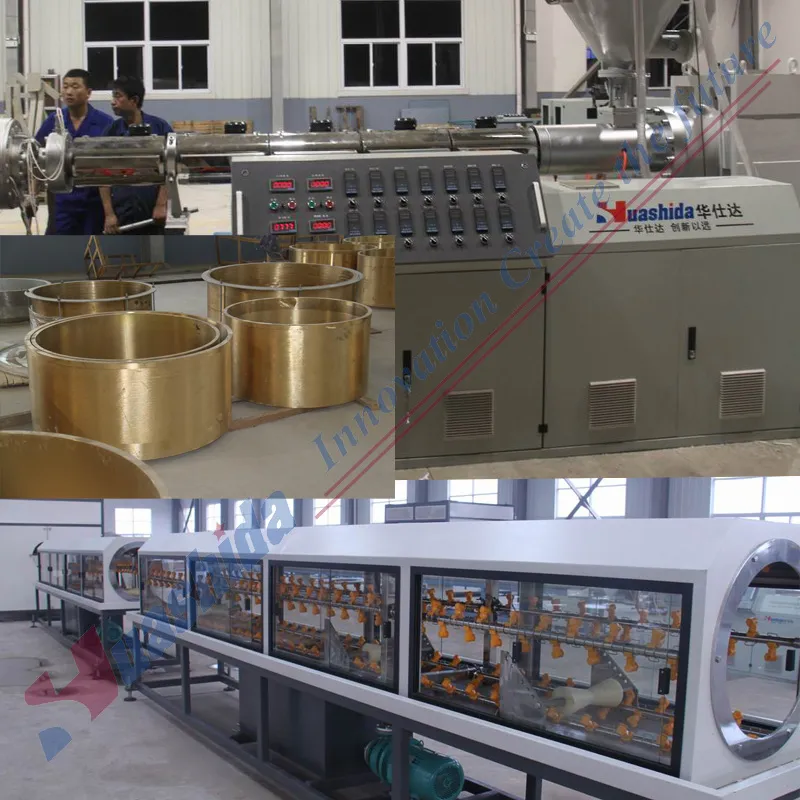 Solid Wall Pipe for Water Supply PP Extruder Machine