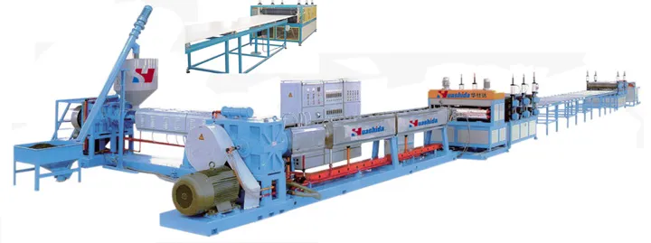 High Efficiency Plastic Sheet Extrusion Line for PP/PE/ABS/PS Materials