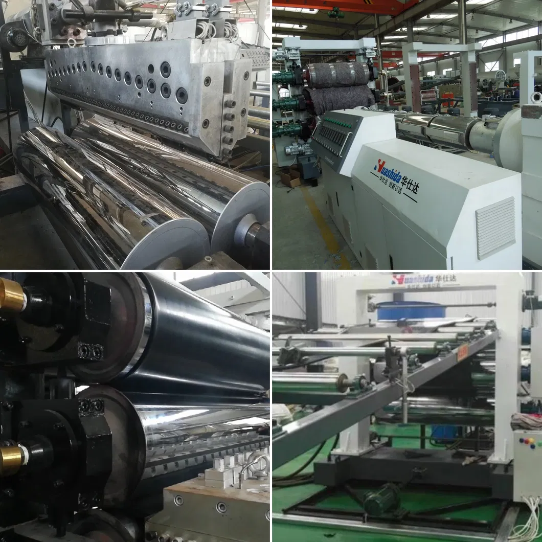 High Efficiency Plastic Sheet Extrusion Line for PP/PE/ABS/PS Materials