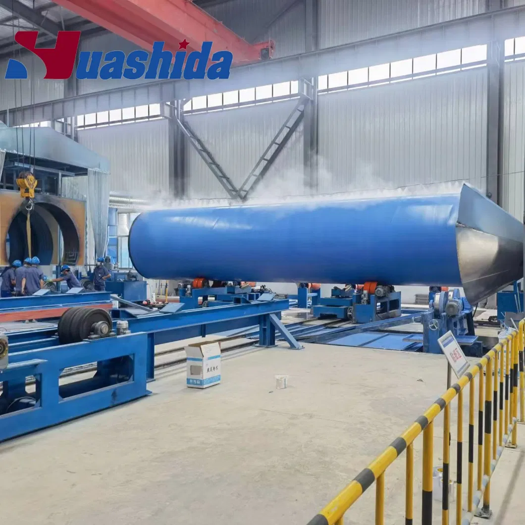 Global Standard Pipeline Coating Machinery Internal-External Fbe 3lpe Steel Pipes