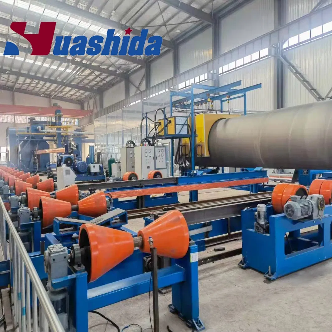 Automated Production 3lpe Pipe Line Line Internal External Fbe Powder Coating Machine
