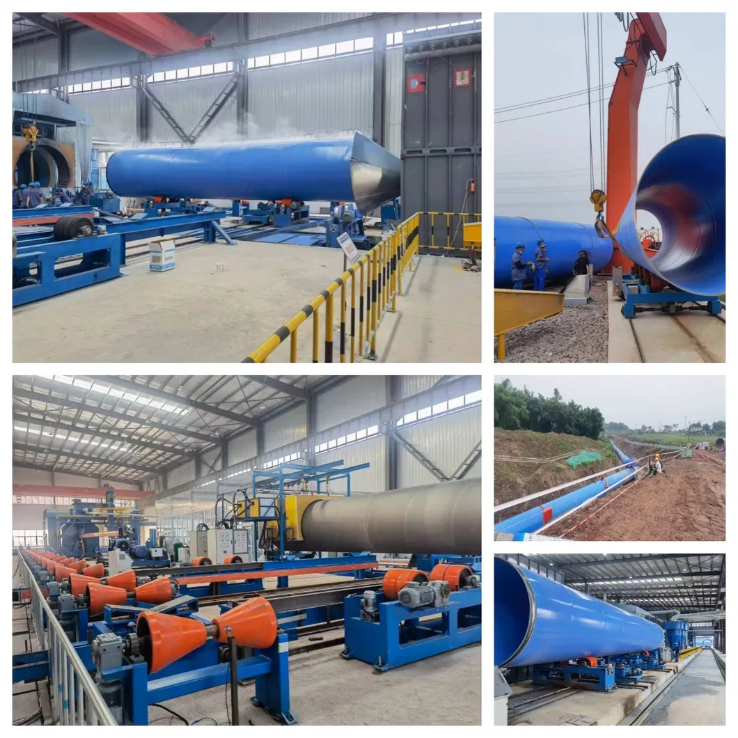 Multi-Layer Internal External Fbe 3lpe Coating Machinery for Steel Pipe