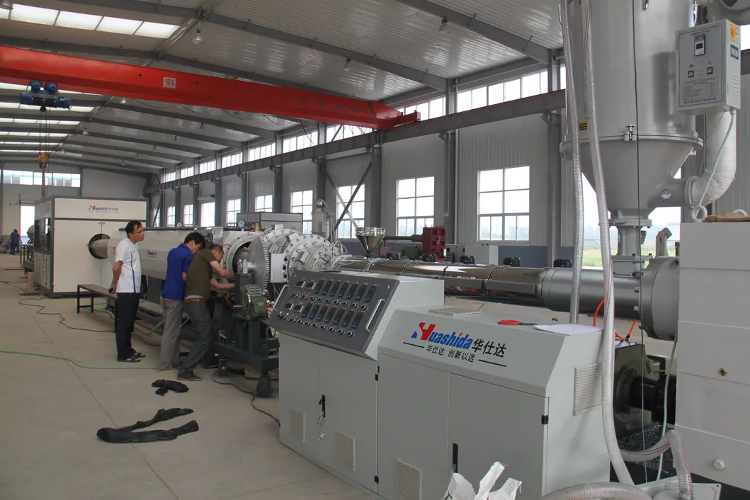 HDPE Plastic Pipe Extrusion Machinery for Civil Water Supply Foundation Drainage Energy