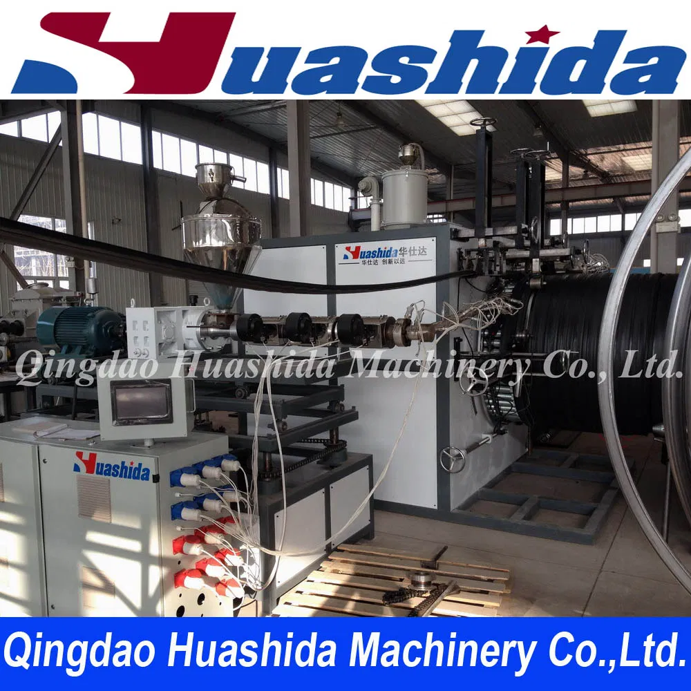 HDPE Hollow-Wall Winding Pipe Extrusion Line