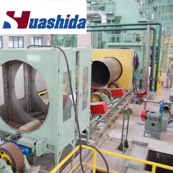 Steel Pipe Internal Fbe External 3lpe Anti-Corrosion Coating Equipment for Water Drainage