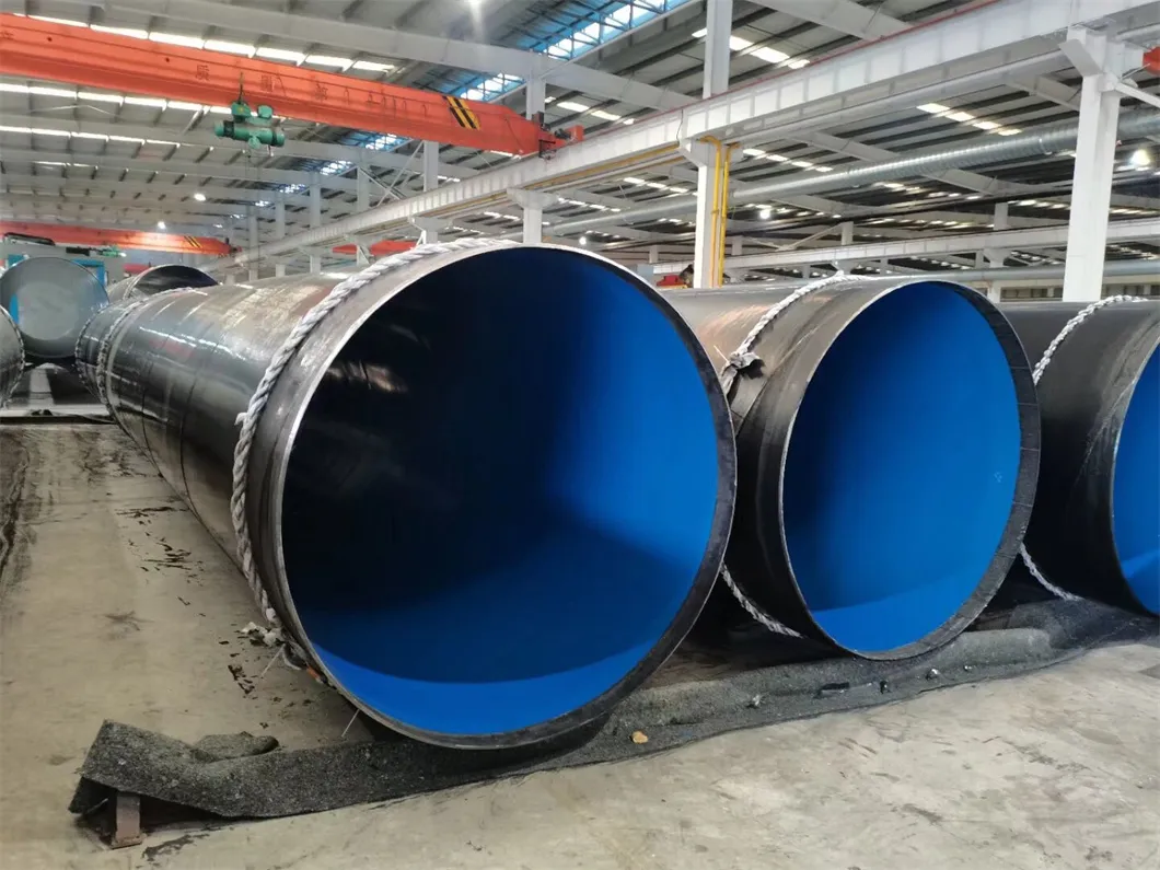 Steel Pipe Internal Fbe External 3lpe Anti-Corrosion Coating Machinery with Extruder System