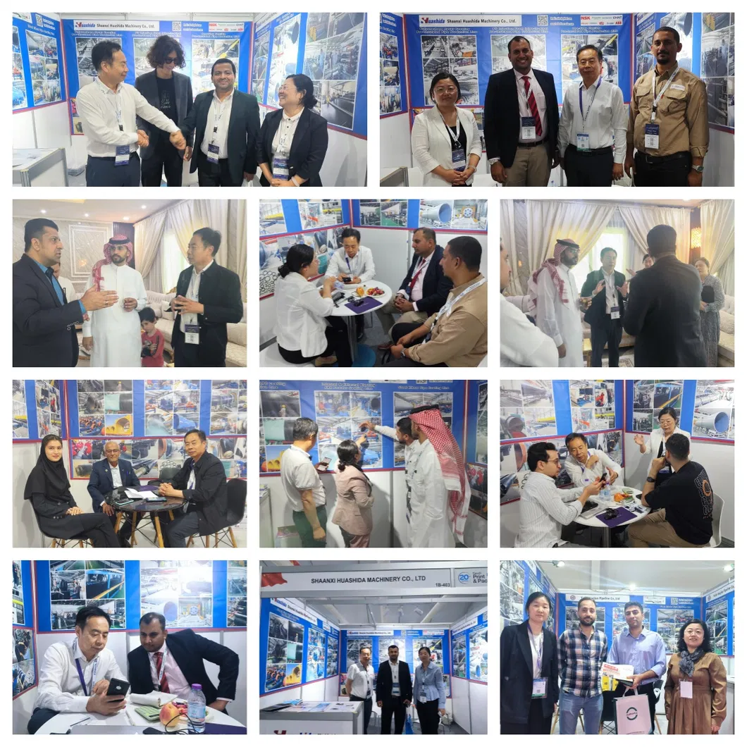 Steel Pipe Internal Fbe External 3lpe Anti-Corrosion Coating Machinery with Extruder System