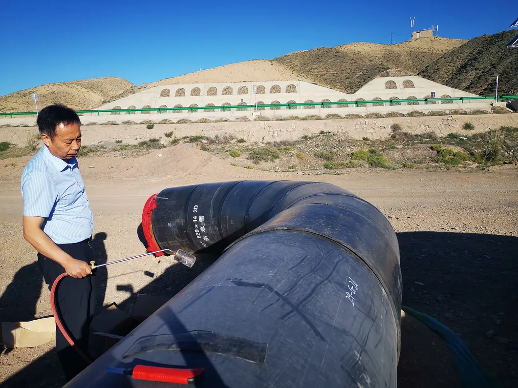 HDPE Electrofusion Welding Fitting for Direct Burial Insulated Pipelines