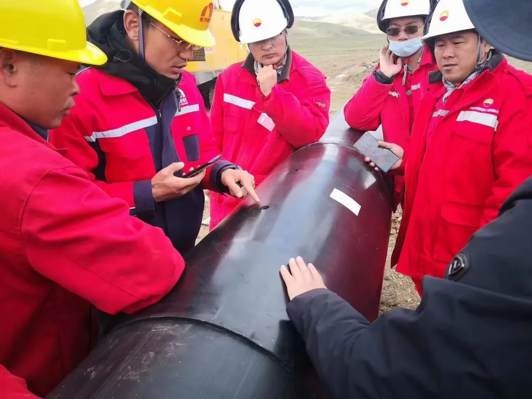 Heat Shrinkable Sleeve Tape for Underground Buried Steel Pipe & Insulated Pipe Repair 3