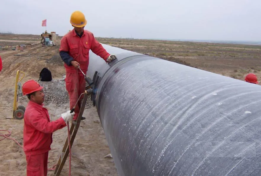 Radiation Cross-Linked HDPE Heat Shrink Tape for 3PE 2PE Steel Pipeline Welding Joint  1