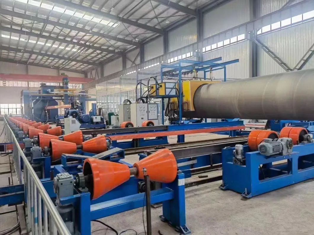 Three-Layer PE Spraying Equipment Steel Pipe Anti-Corrosion Production Line 0