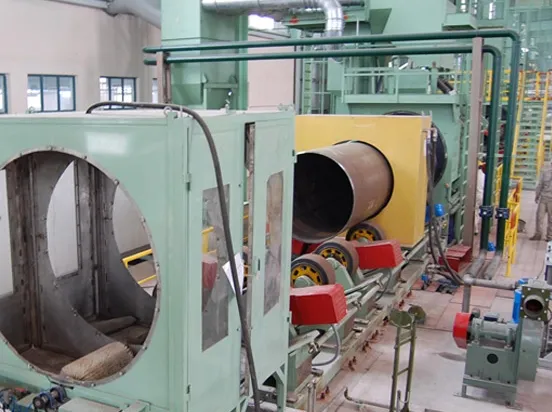 Three-Layer PE Spraying Equipment Steel Pipe Anti-Corrosion Production Line 1