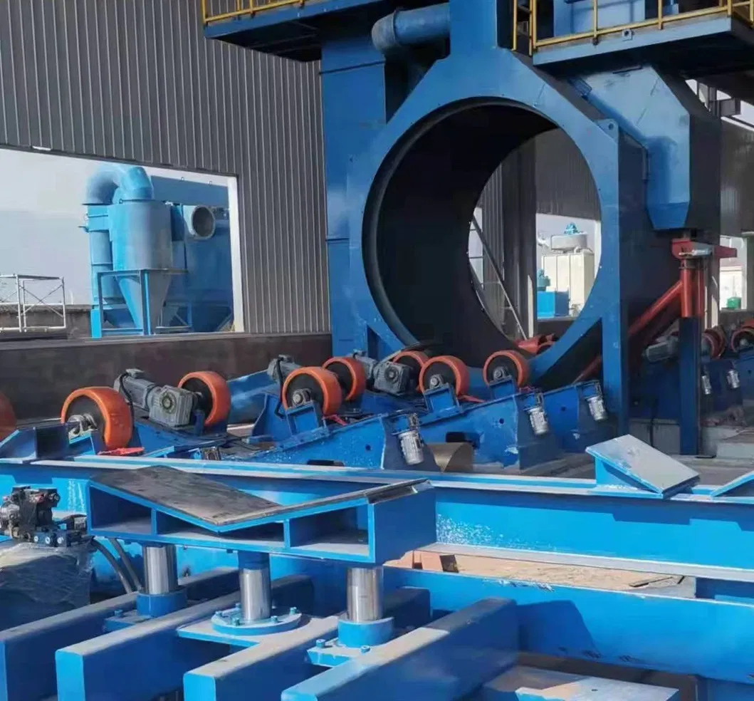 Ligne de production de revêtement anti-corrosion de tuyaux en acier 3/2lpe Sous-sol 0
