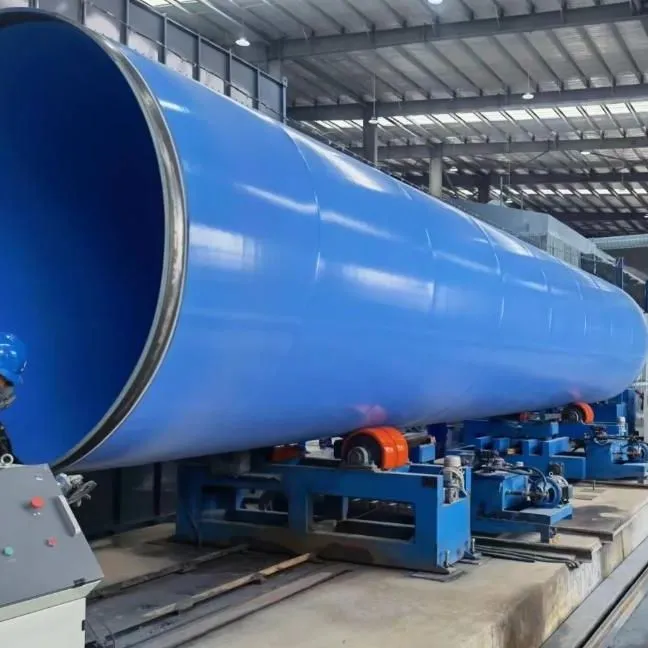 Ligne de production de revêtement anti-corrosion de tuyaux en acier 3/2lpe Sous-sol 3