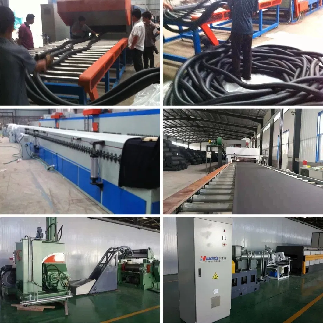 Synthetic Rubber Plastic Foam Tube Insulation Production Line for Handle/Fitness Equipment Sheath 2