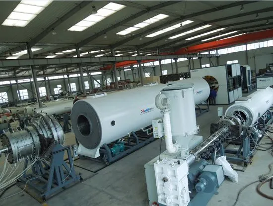 Voorgeïsoleerde Pijpmachine HDPE Mantelbuis Machine Productielijn 8