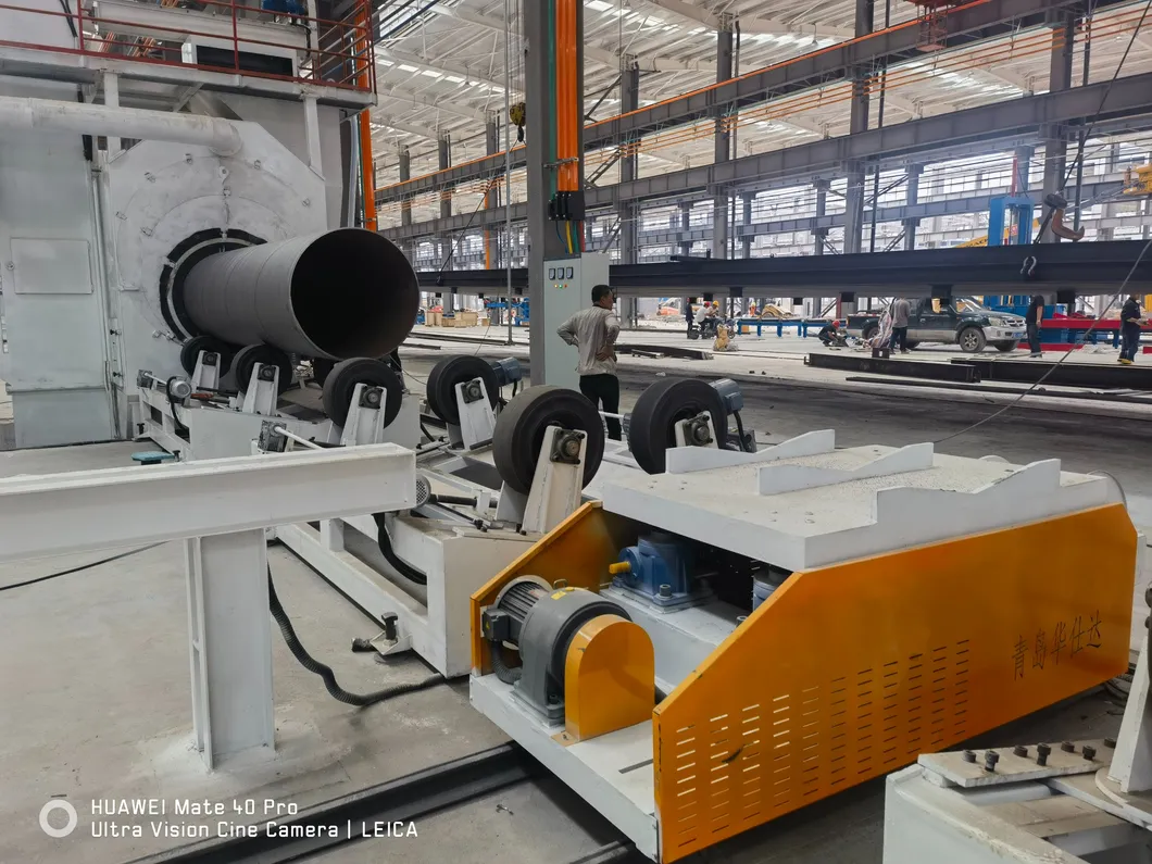 Spryskiwanie PU & HDPE Winding Thermal Insulation Pipe Automatic Equipment 1