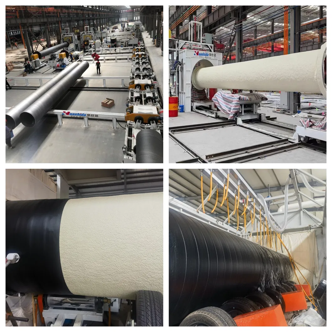 Advanced Spray Foam Insulated Pipe Line for Hot / Chiller Water/Oil /Chemical Material Pipeline 0